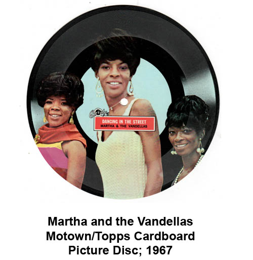 motown cardboard picture disc