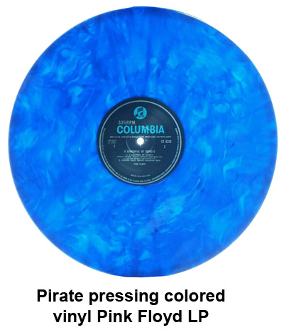 pirate pressing colored vinyl