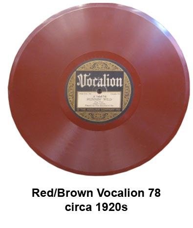 vocalion colored vinyl records