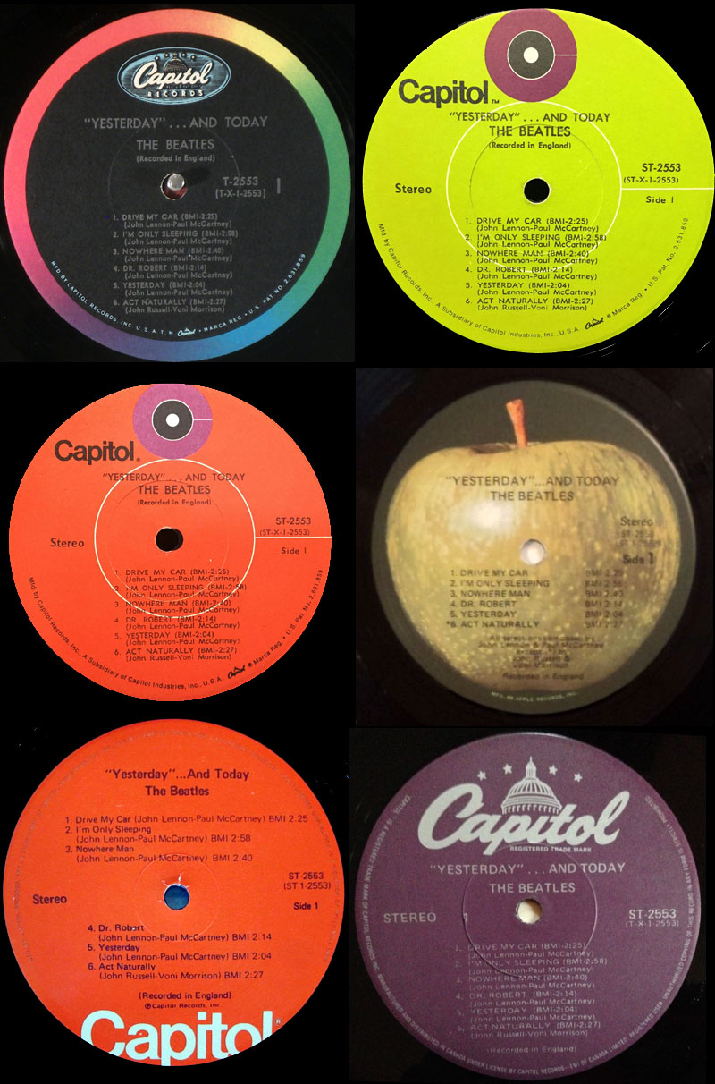 One album, 6 labels. One is worth $10; one is worth $10,000!