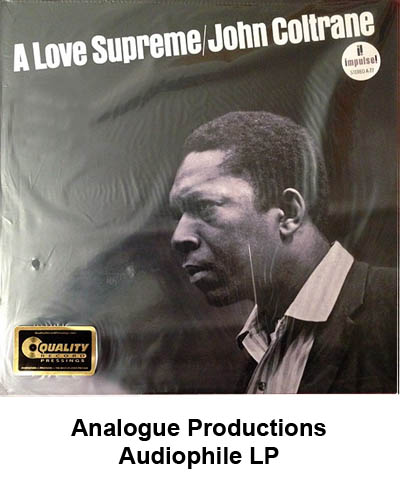 analogue productions audiophile LP