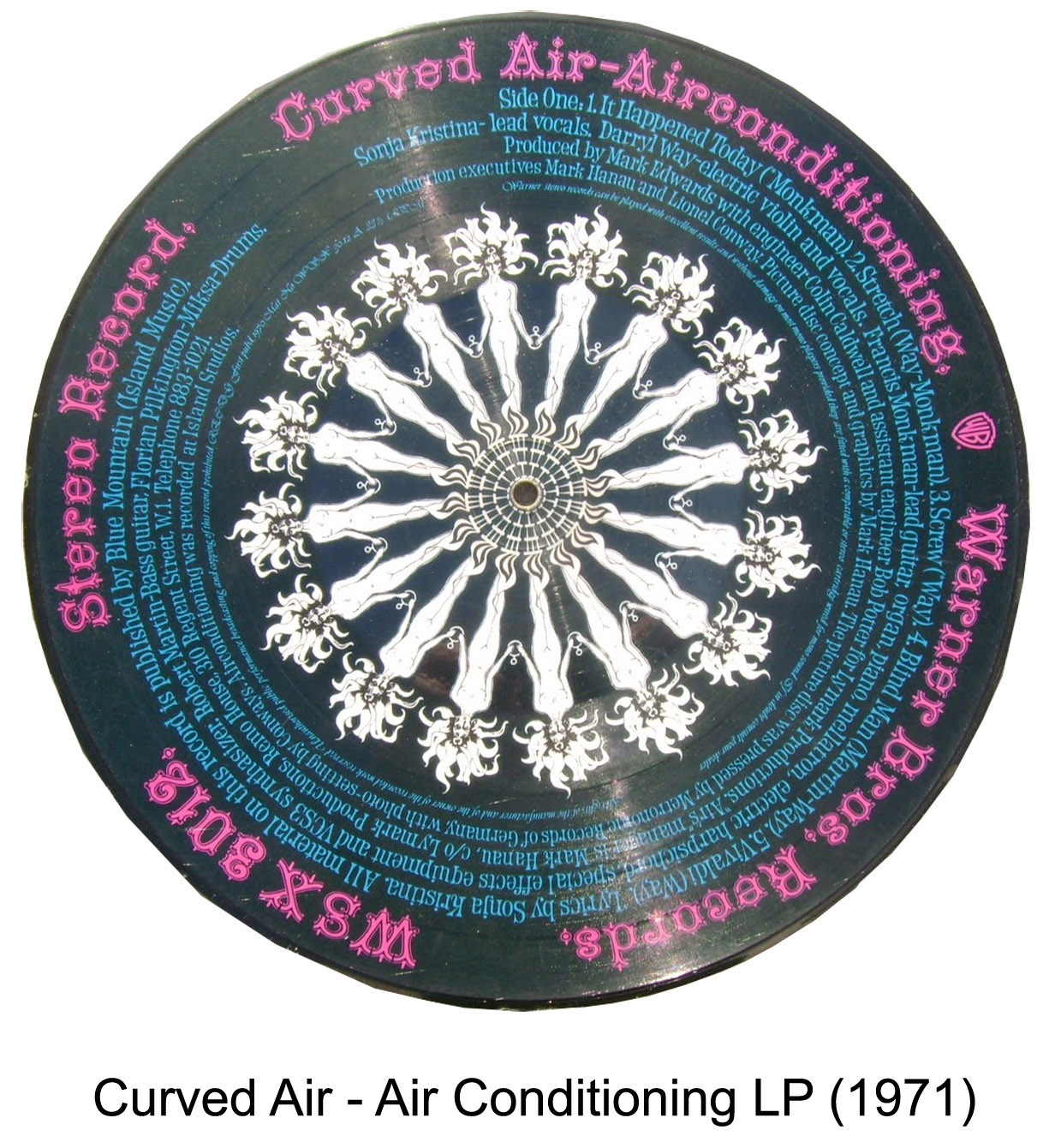 curved air picture disc