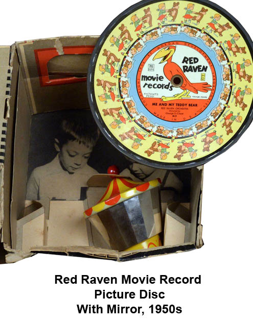 red raven children's picture disc