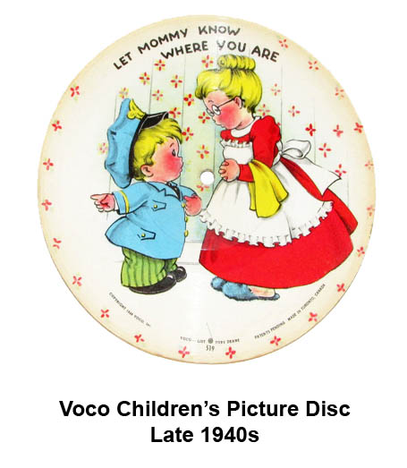 Voco children's picture disc