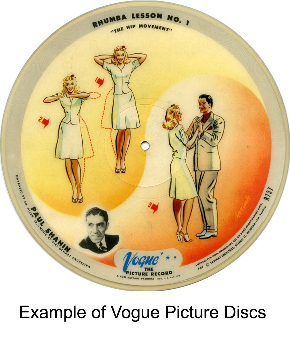example of vogue picture discs