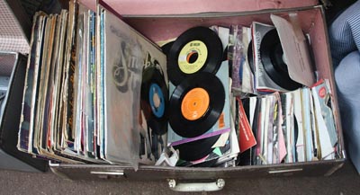 poor vinyl record storage
