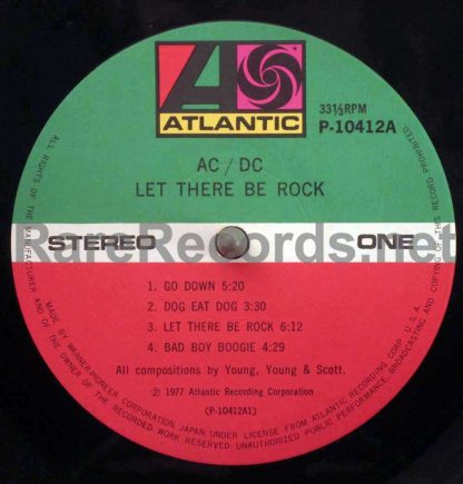 ac/dc - let there be rock japan lp
