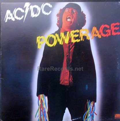 AC/DC - Powerage 1978 red vinyl Canada LP
