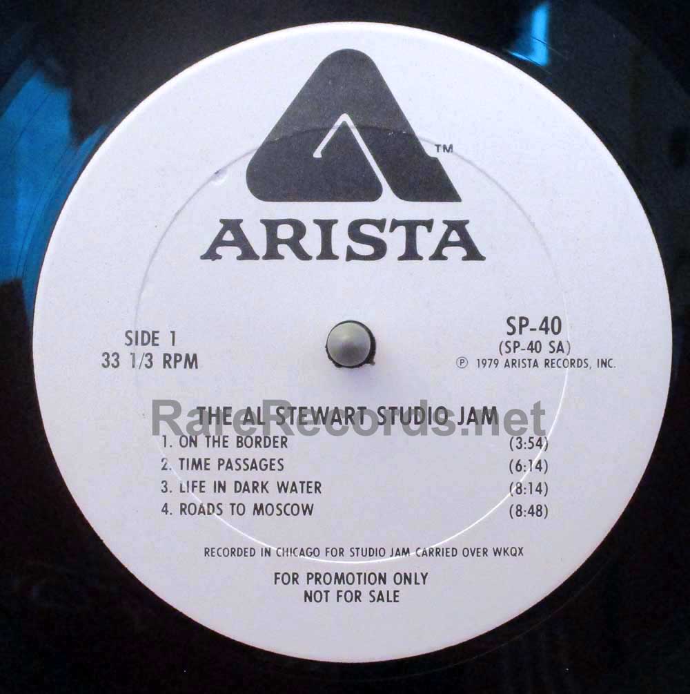 Al Stewart – The Live Radio Concert Album 1979 U.S. promotional LP