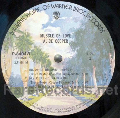 Alice Cooper - Muscle of Love Japan LP