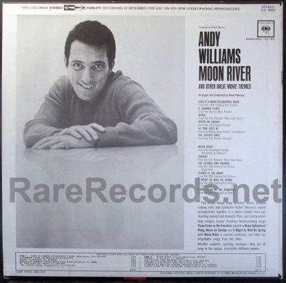 andy williams - moon river u.s. stereo LP