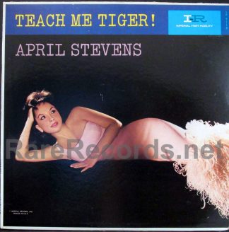 april stevens -teatch me tiger promotional lp
