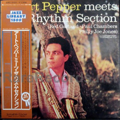 art pepper - meets the rhythm section japan LP