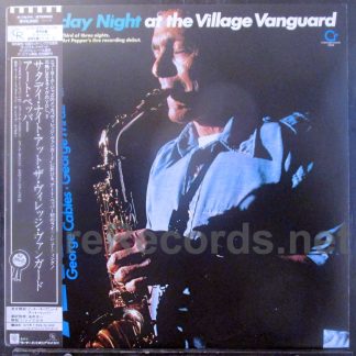 Art Pepper - Saturday Night At The Village Vanguard Japan LP