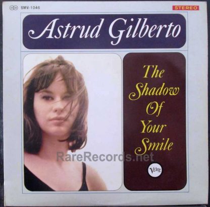 astrud gilberto - the shadow of your smile japan lp