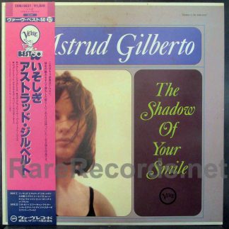 Astrud Gilberto - The Shadow of Your Smile Japan LP