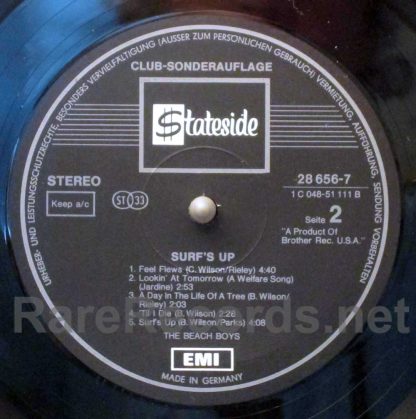 Beach Boys - Surf's Up 1971 German record club LP
