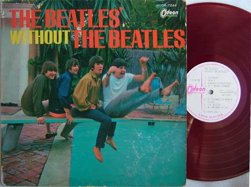 Beatles Without the Beatles japan red vinyl