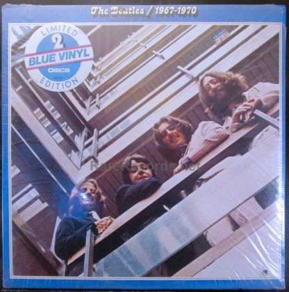 beatles 1967-1970 u.s. blue vinyl lp