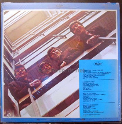 beatles 1967-1970 u.s. blue vinyl lp