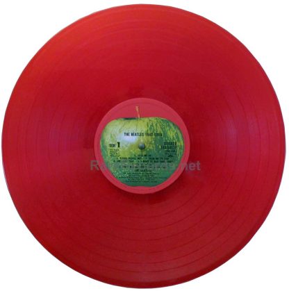beatles 1962-1966 japan red vinyl lp