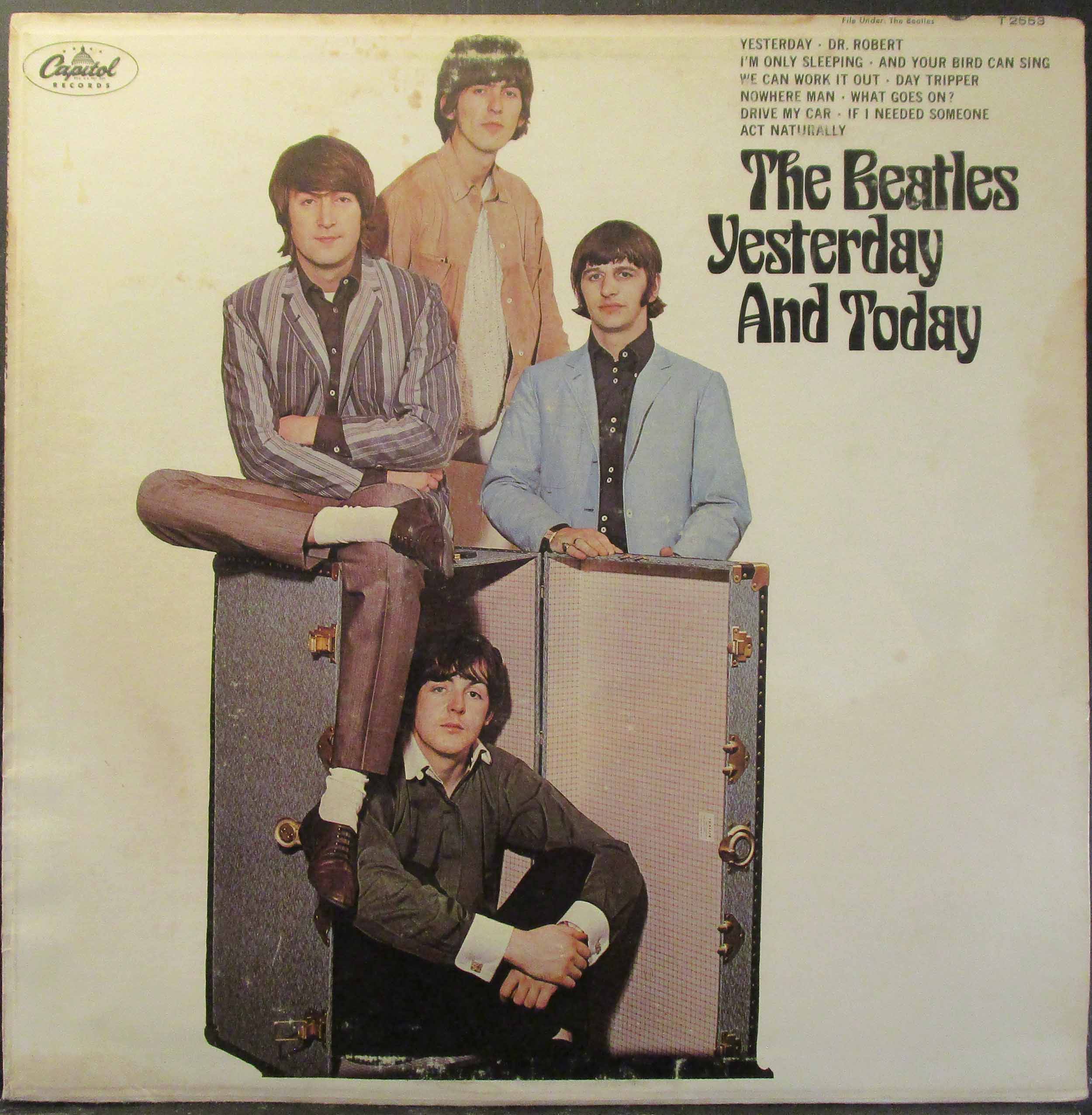 beatles yesterday and today u.s. mono butcher cover lp