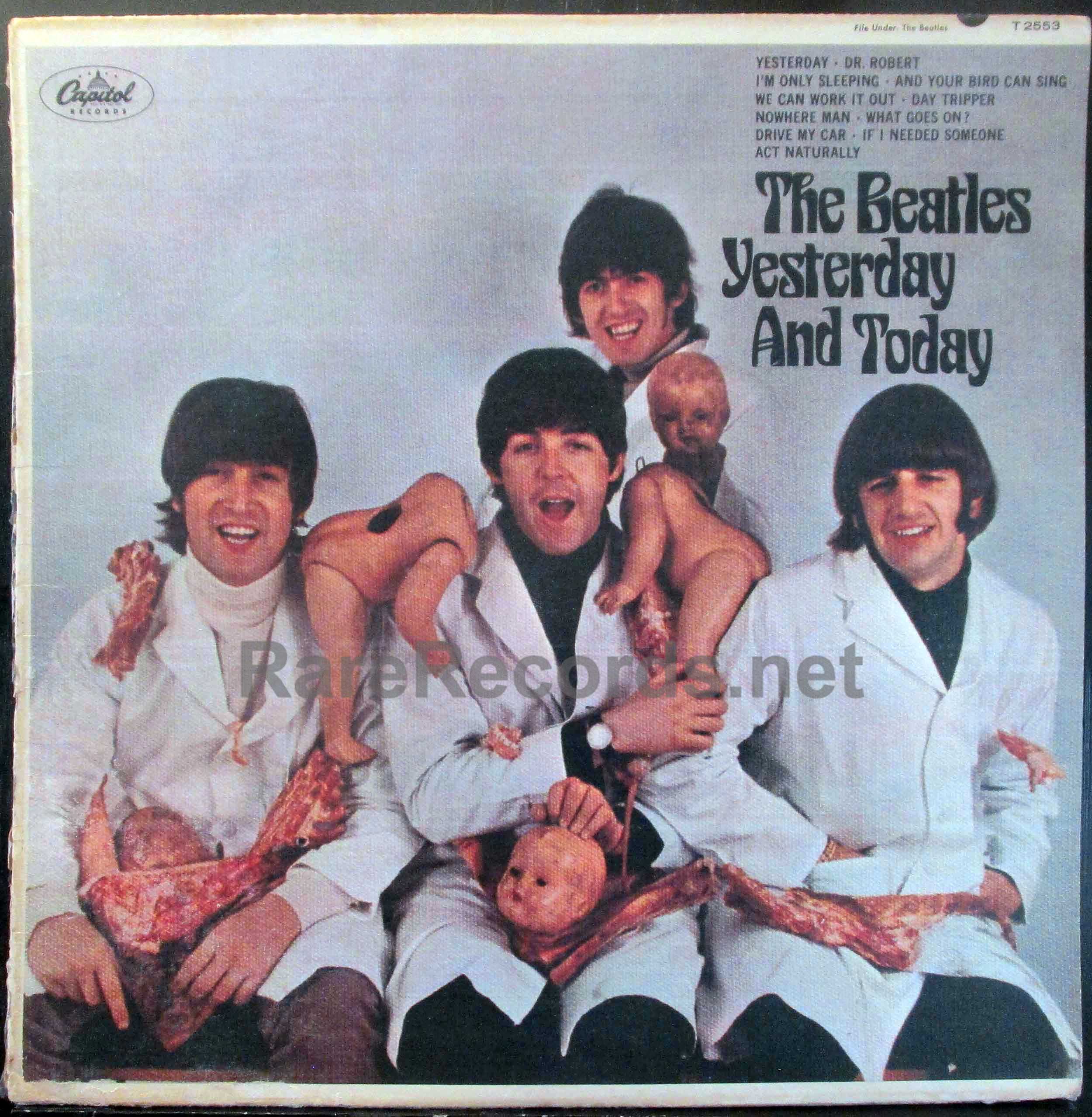 beatles - yesterday and today butcher cover lp