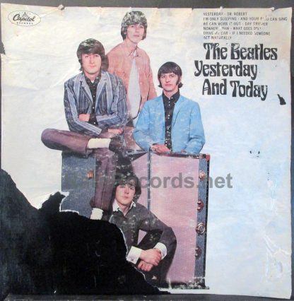 beatles - yesterday and today butcher cover lp