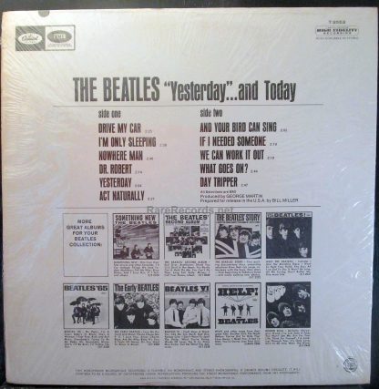 beatles yesterday and today mono butcher cover lp