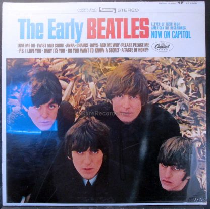 the early beatles u.s. stereo LP
