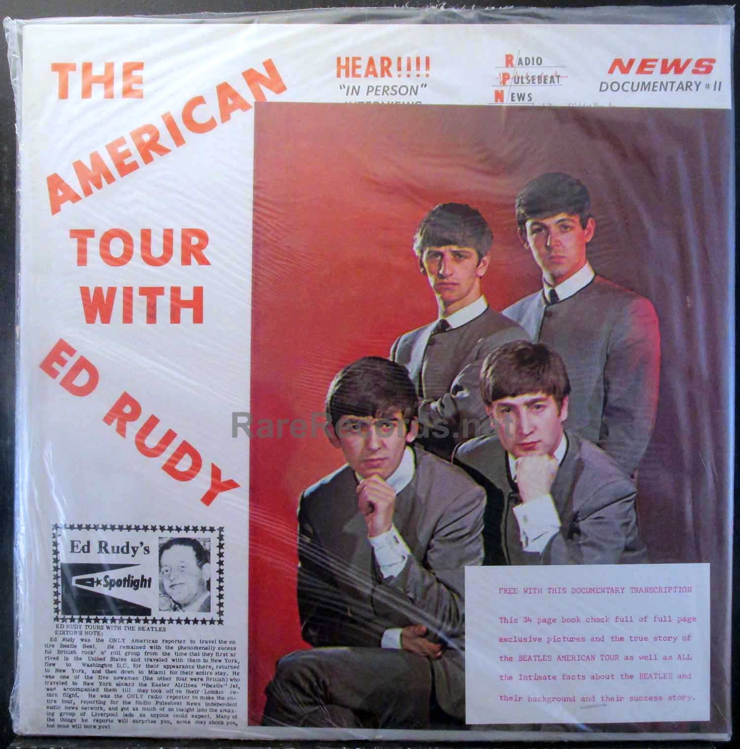 beatles - american tour with ed rudy #2 u.s. lp