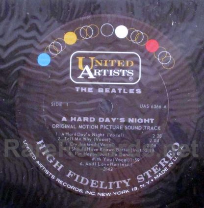 beatles - a hard day's night sealed u.s. stereo lp