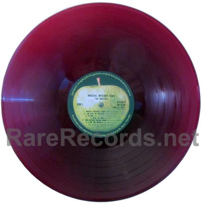 Beatles - Magical Mystery Tour Japan red vinyl lp