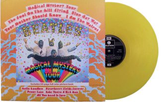 beatles - magical mystery tour uk yellow vinyl LP