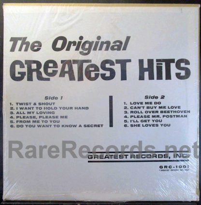 beatles - original greatest hits U.S. LP