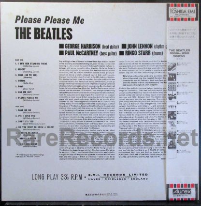 Beatles - Please Please Me japan mono lp