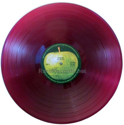 Beatles - Revolver 1969 Japan red vinyl Apple LP