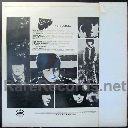Beatles - Rubber Soul Japan red vinyl Apple LP