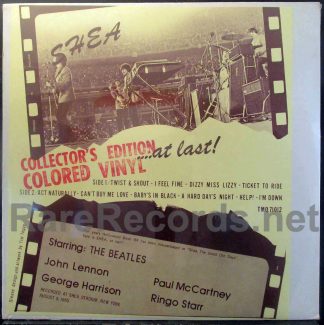beatles - shea at last colored vinyl U.S. LP