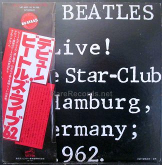 beatles live at the star club japan promo lp