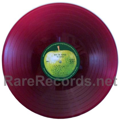 beatles - with the beatles japan red vinyl lp
