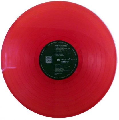 beatles - with the beatles red vinyl japan lp
