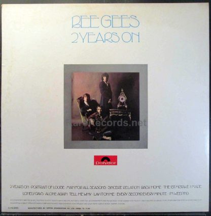 Bee Gees - 2 Years On 1971 Japan LP