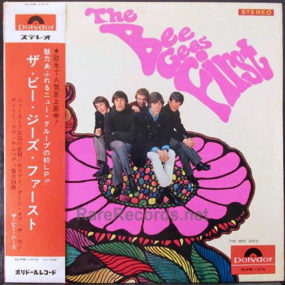 bee gees first japan LP obi
