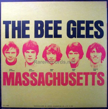 Bee Gees ‎– Massachusetts japan promo lp