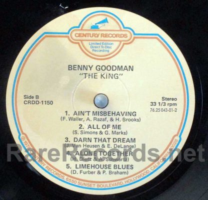 benny goodman - the king u.s. lp