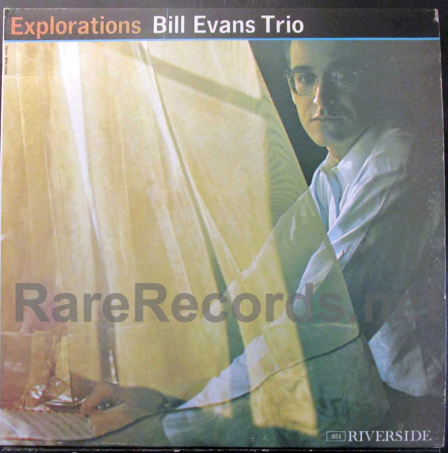 bill evans explorations U.S. mono LP