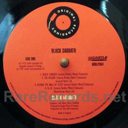black sabbath 1997 UK LP