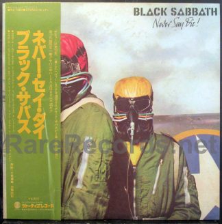 black sabbath - never say die japan promo lp