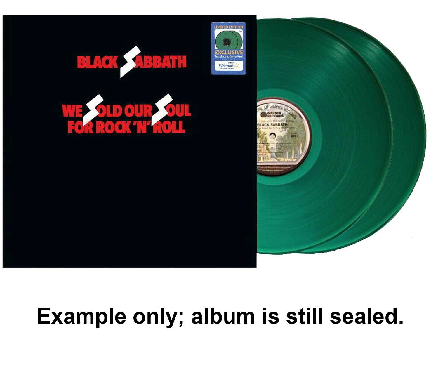 Black Sabbath – We Sold Our Soul for Rock 'n' Roll U.S. green vinyl 2 set